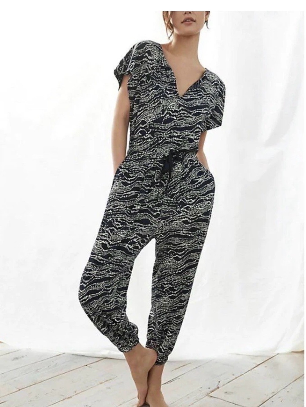 NWOT Anthropologie Daily Practice Jogger Jumpsuit